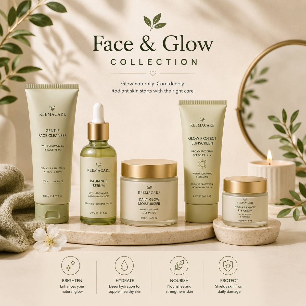 Face and Glow Collections