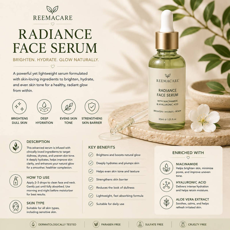 Reemacare Radiance Face Serum